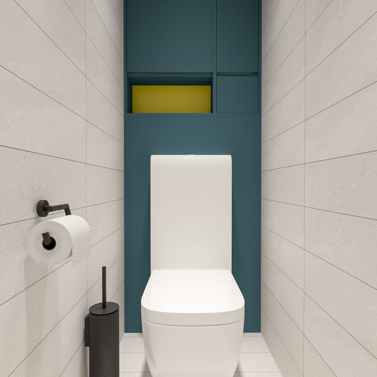 2020. 05. 02. Проект дизайна интерьера квартиры (ванная комната и санузел 2)