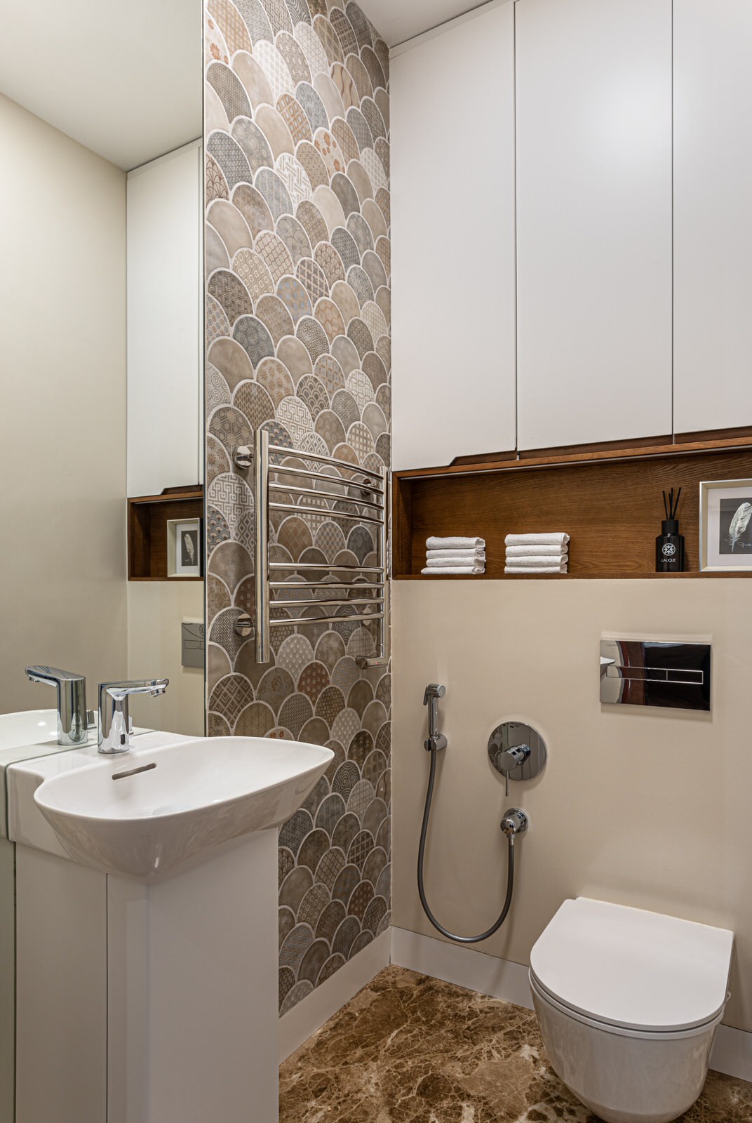 Трёхкомнатная квартира 74 м2