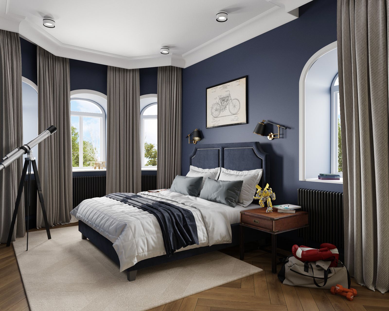 Дом в стиле ар-деко