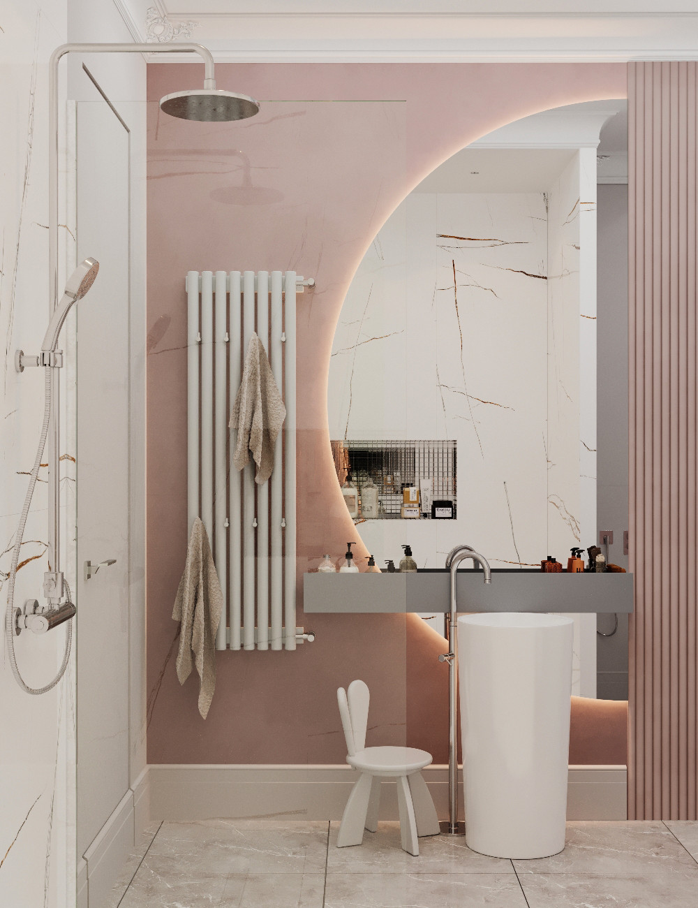 Обложка проекта: Квартира в Екатеринбурге 137 м2