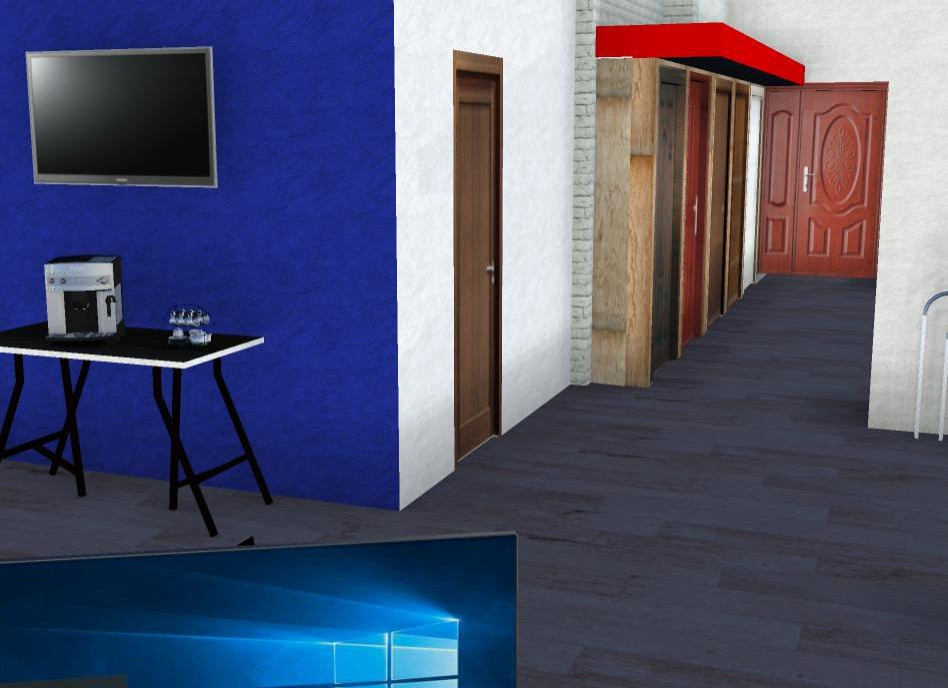 Дизайн салона дверей