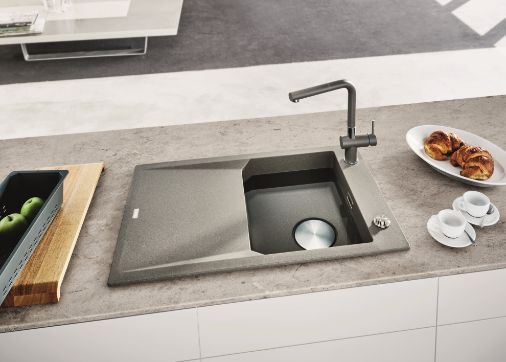 Кухонные мойки из кварца, материал Fragranite®