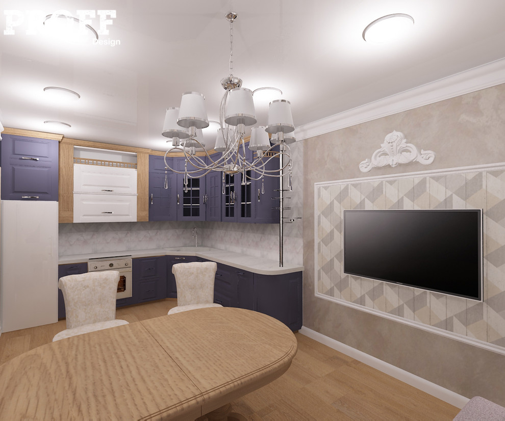 гостиная +кухня