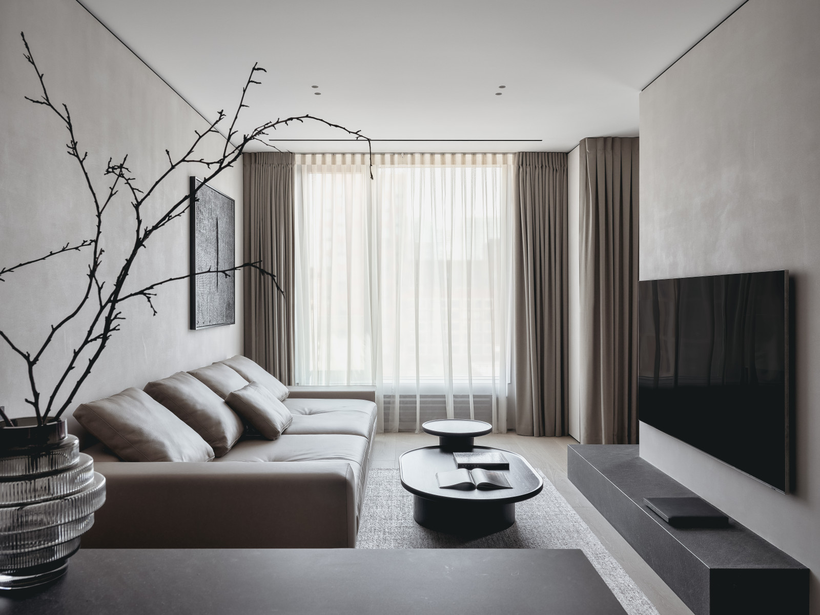 Графичный интерьер, ЖК Шагал