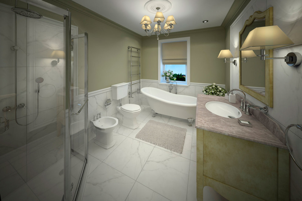 The villa interior Dedovitsa by Alpina Group & Ideя-LAB