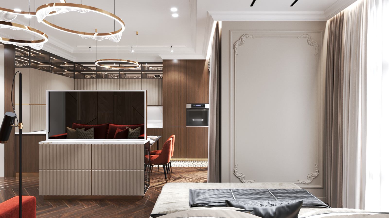 Небольшая квартира для девушки