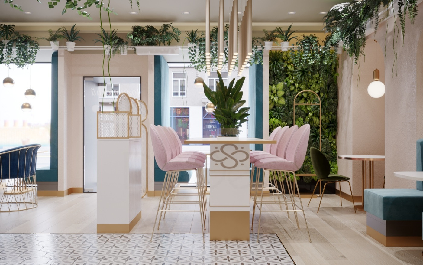 Дизайн проект Кафе-пекарни Волконский