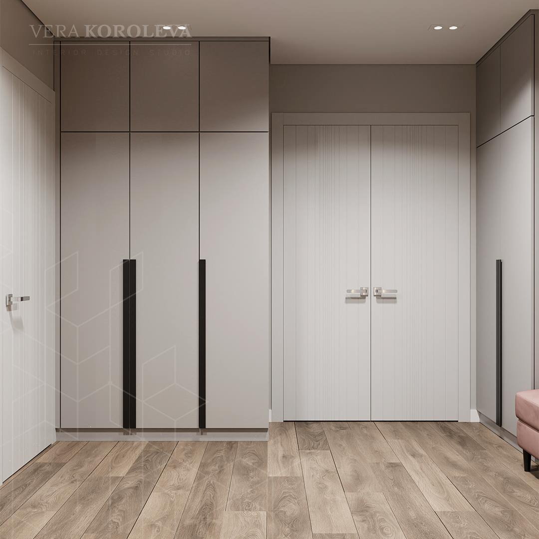 Лавандовая дымка: красивая и функциональная двушка 47 кв.м под Петербургом