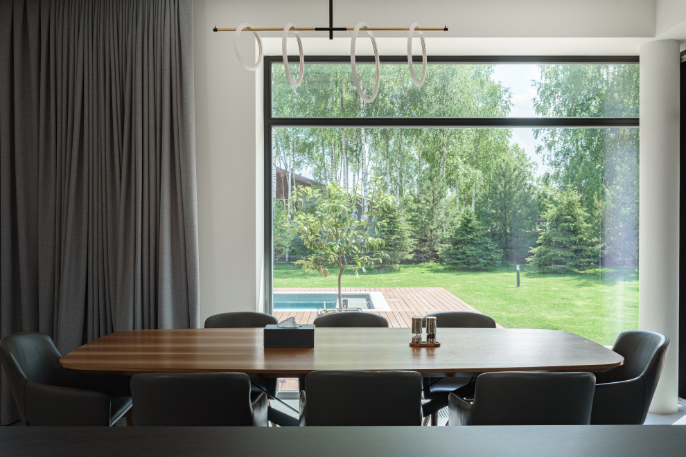 Строительство и внутренняя отделка частного дома в современном стиле