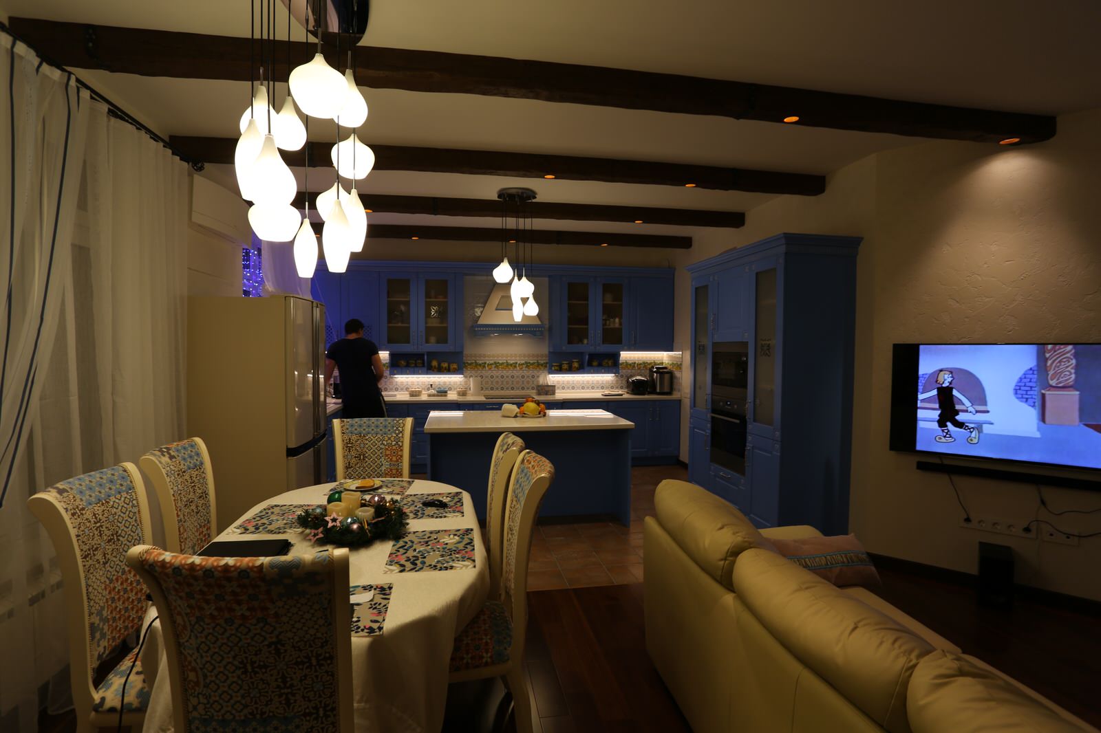 Кухня-гостиная