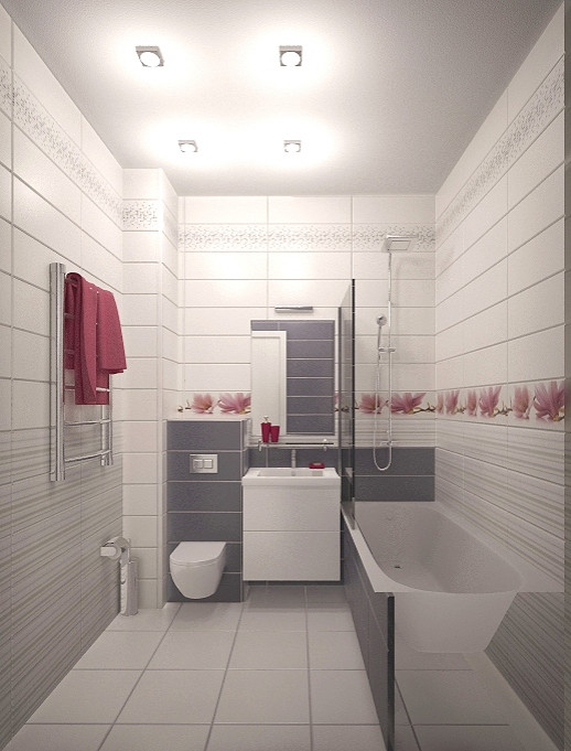 Двухкомнатная квартира: яркий минимализм. 2013 г