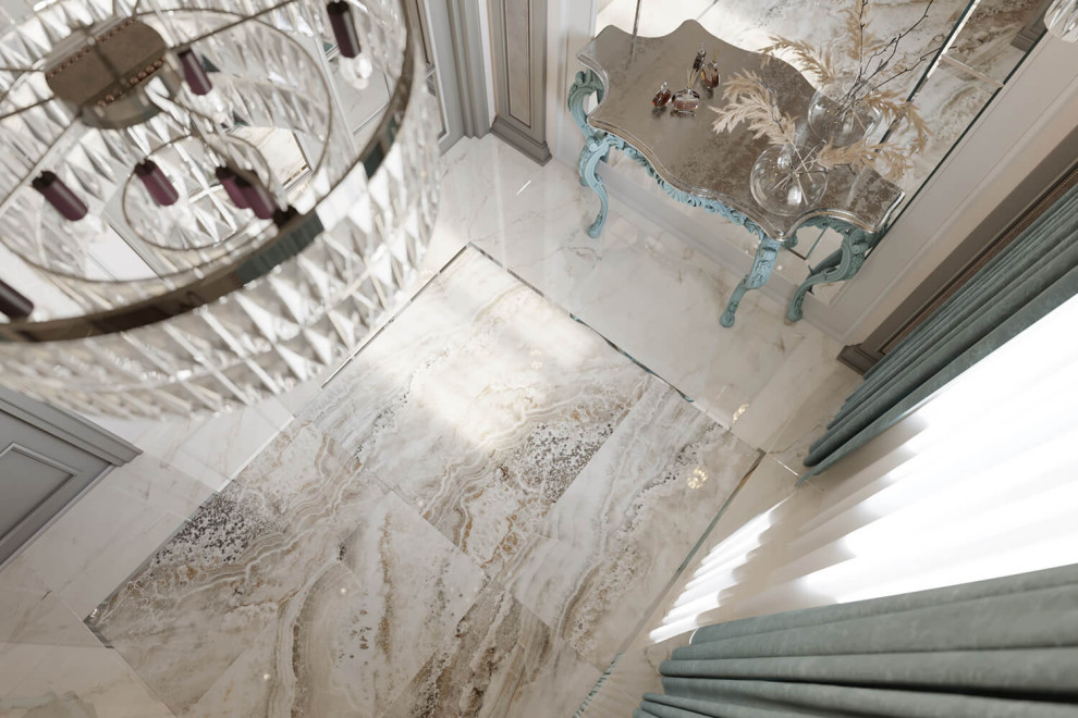 Дизайн интерьера жилого дома. Современная классика.