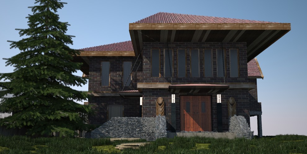 боковой фасад