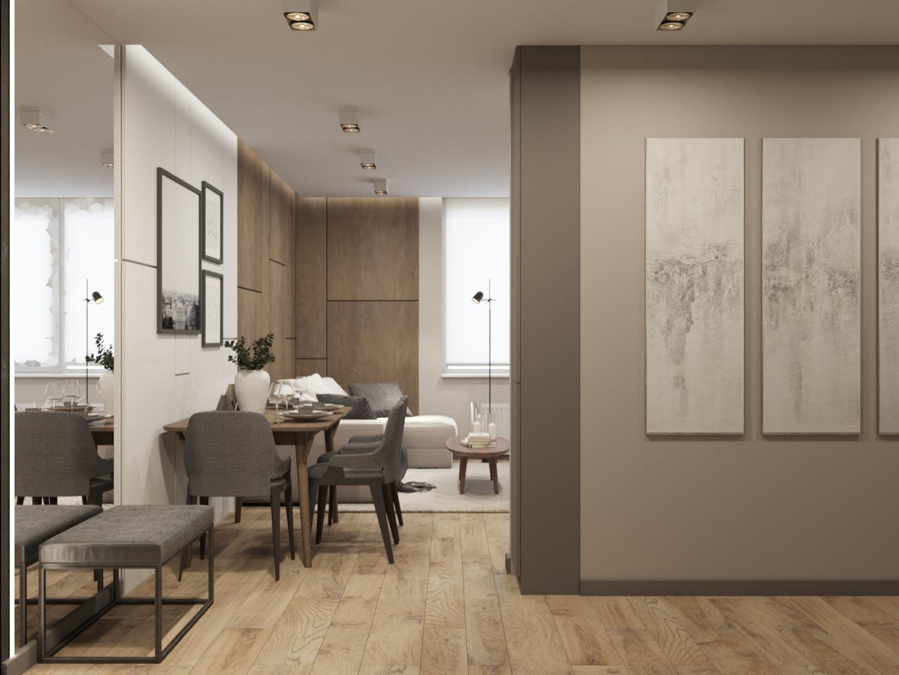 ЖК Turandot Residences, 3 комнаты, 90 м²