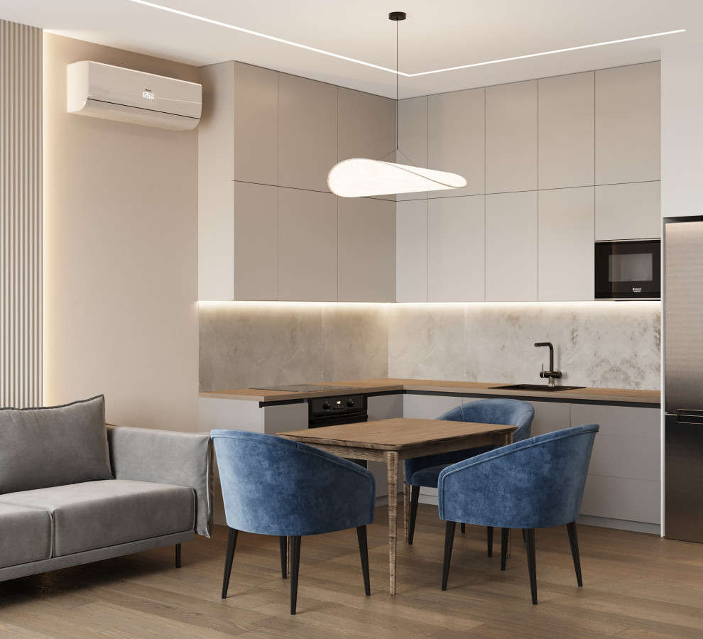 Дизайн 2-комнатной квартиры в ЖК Лермонтовский 54