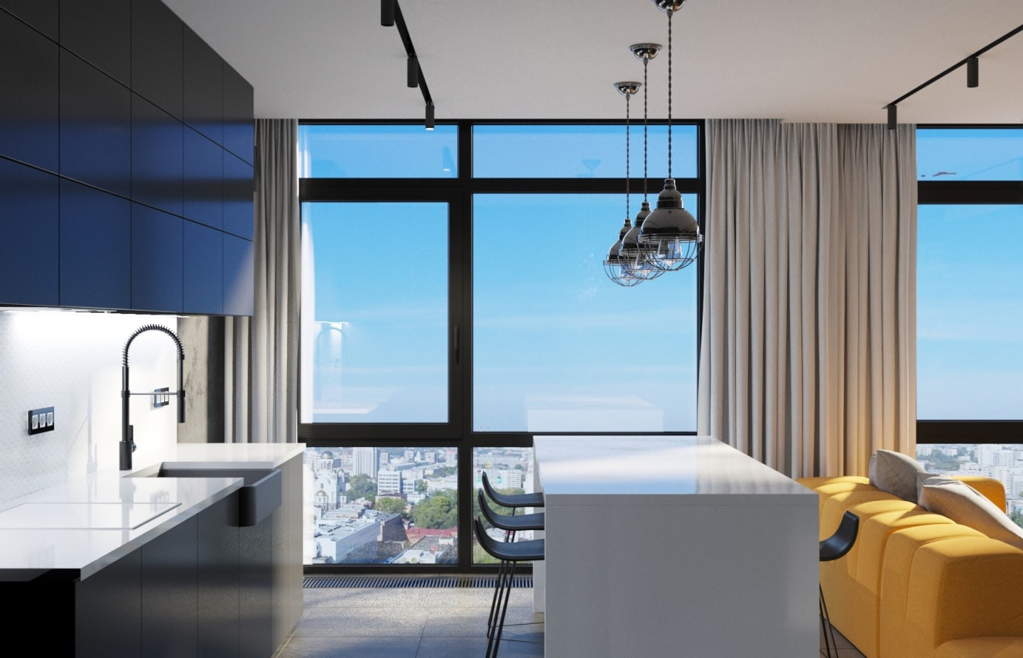 ЖК NOW, 3 комнаты, 81 м²