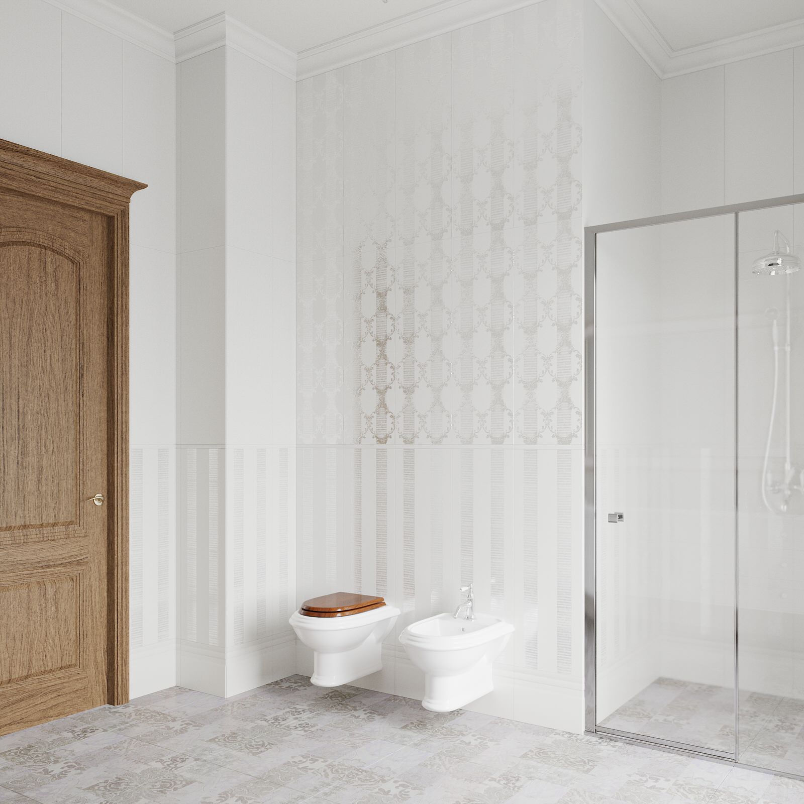 Обложка проекта: Дом с витражом