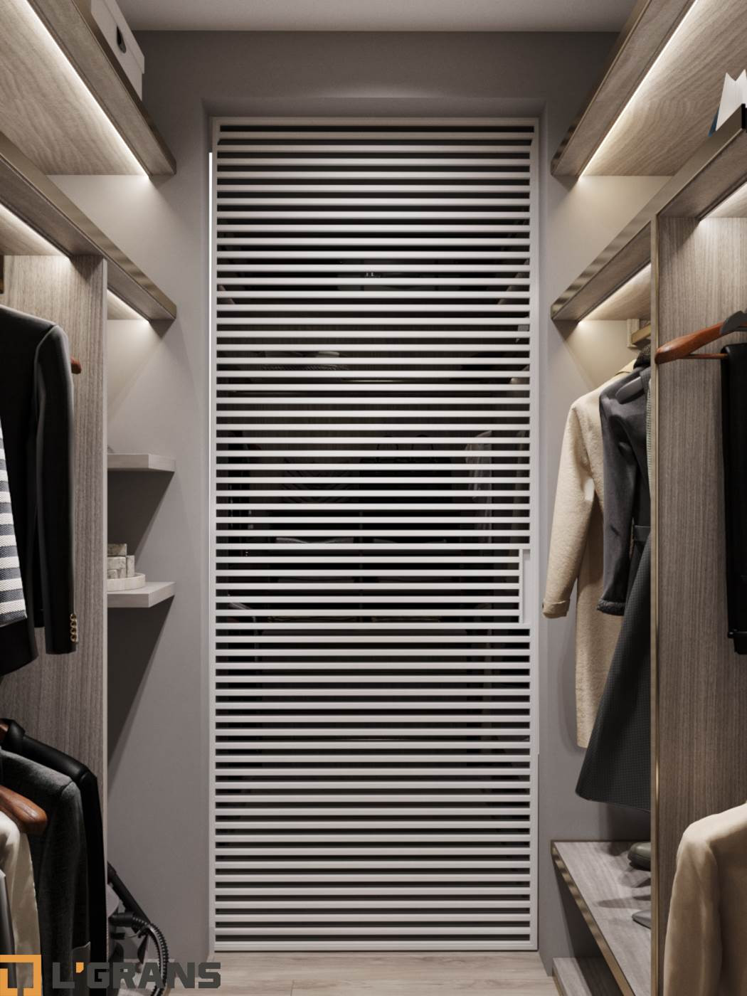 Дизайн проект квартиры по ул. Шеронова в Хабаровске