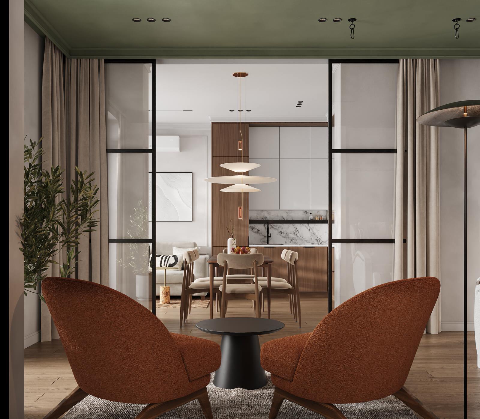 Кухня-гостиная