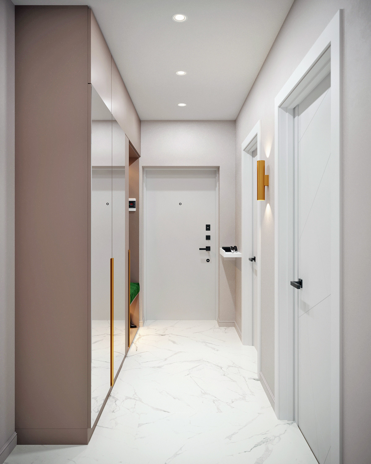 Зеленые акценты в ЖК на ул.Юбилейной