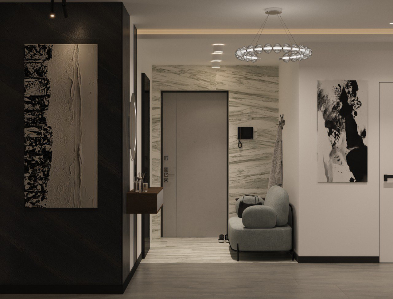 Обложка проекта: Квартира в ЖК "Парус"