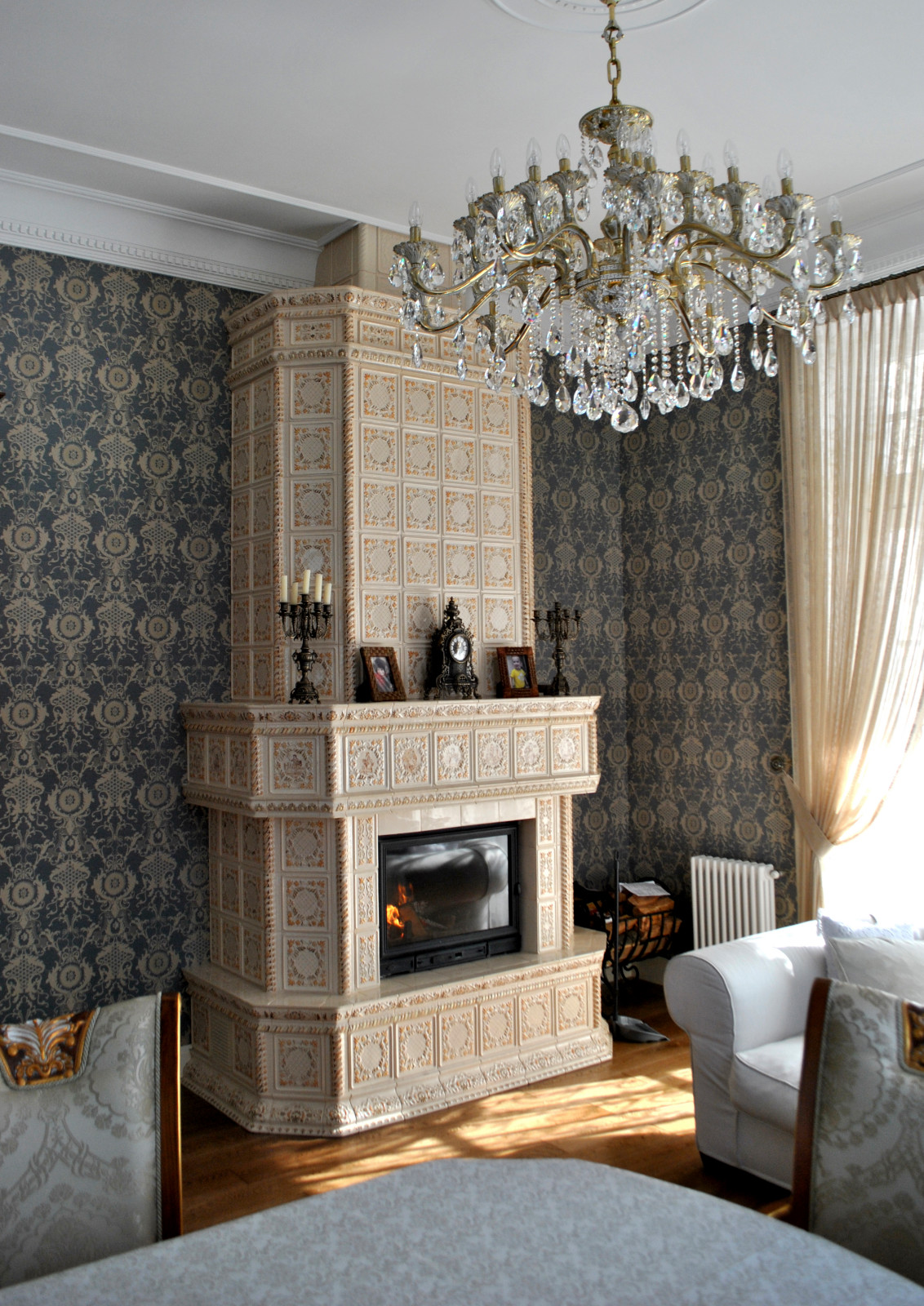 Обложка проекта: Изразцовый камин с Фламандскими сюжетами (Руза)