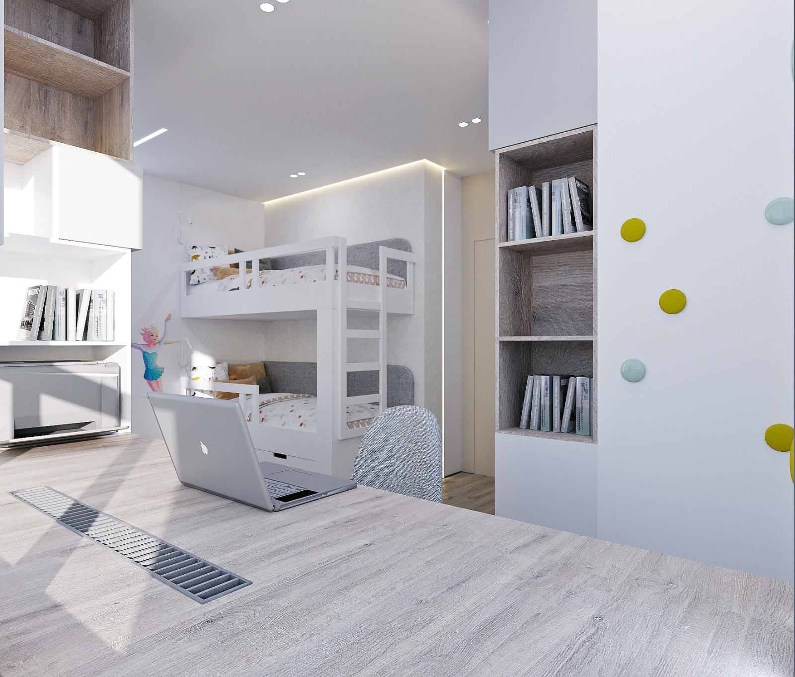 APARTMENT INTERIOR PROJECT 64 M2