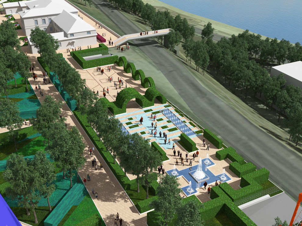 Конкурс на лучший эскизный проект территории Летнего сада им. М. Горького