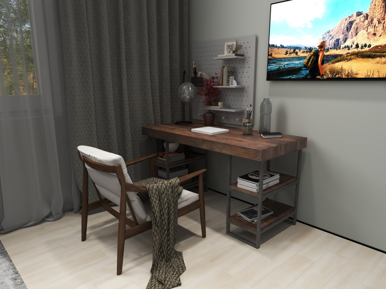 Обложка проекта: Дизайн детской для мальчика