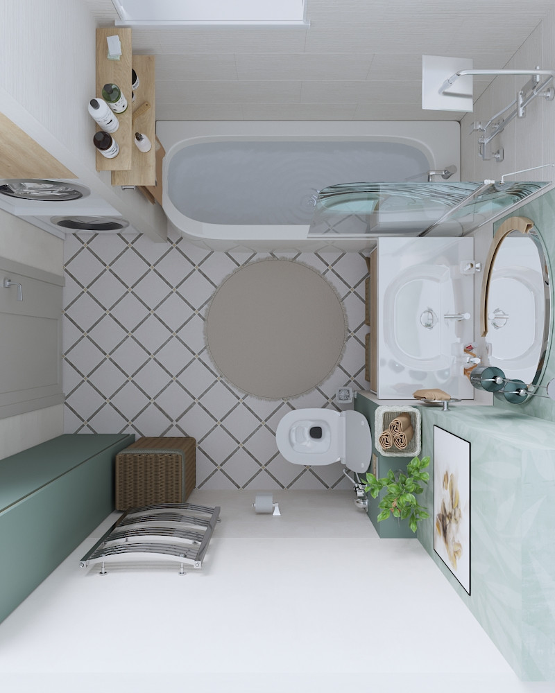Обложка проекта: Ванная комната