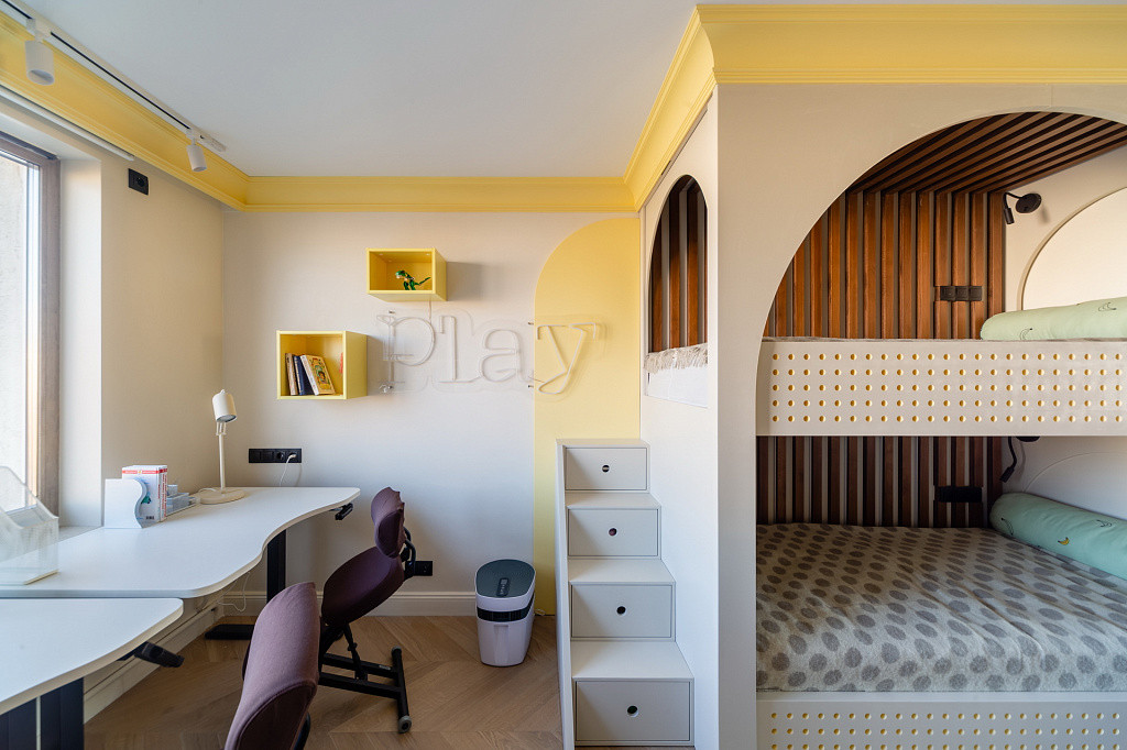 Проект недели: Солнечная детская для брата и сестры