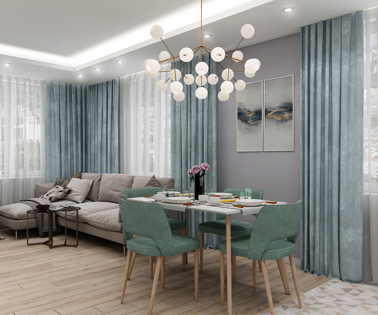 Видное, квартира 70 м2