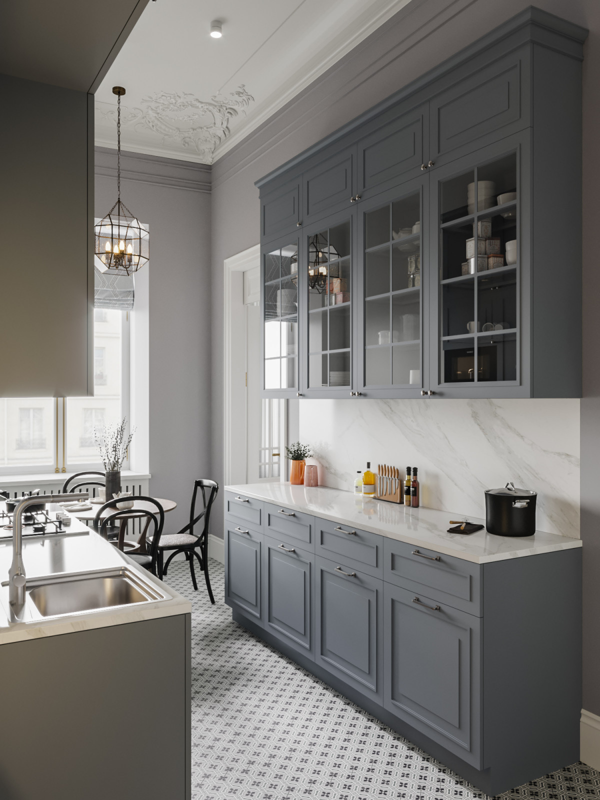 Французский стиль в доходном доме