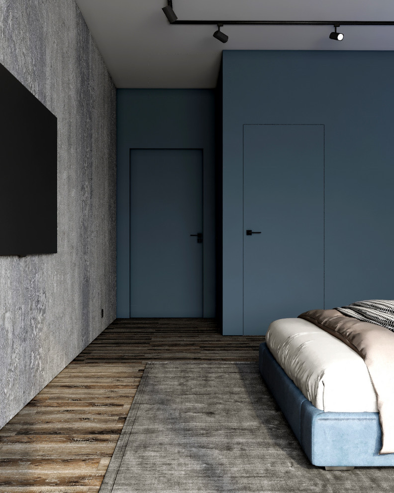 Дизайн квартиры 77 м2 для мужчины-холостяка в Москве в жк Династия!