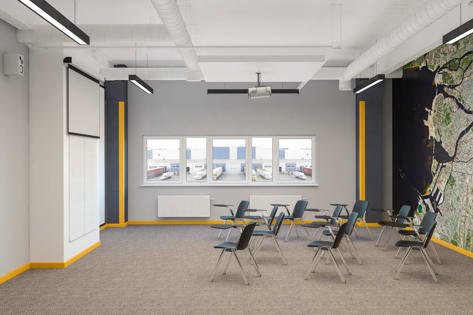 Визуализация офиса.