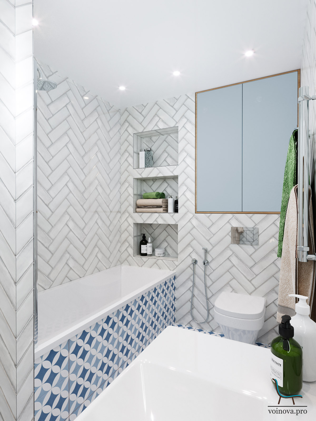 Квартира в "стиле колор-блок"