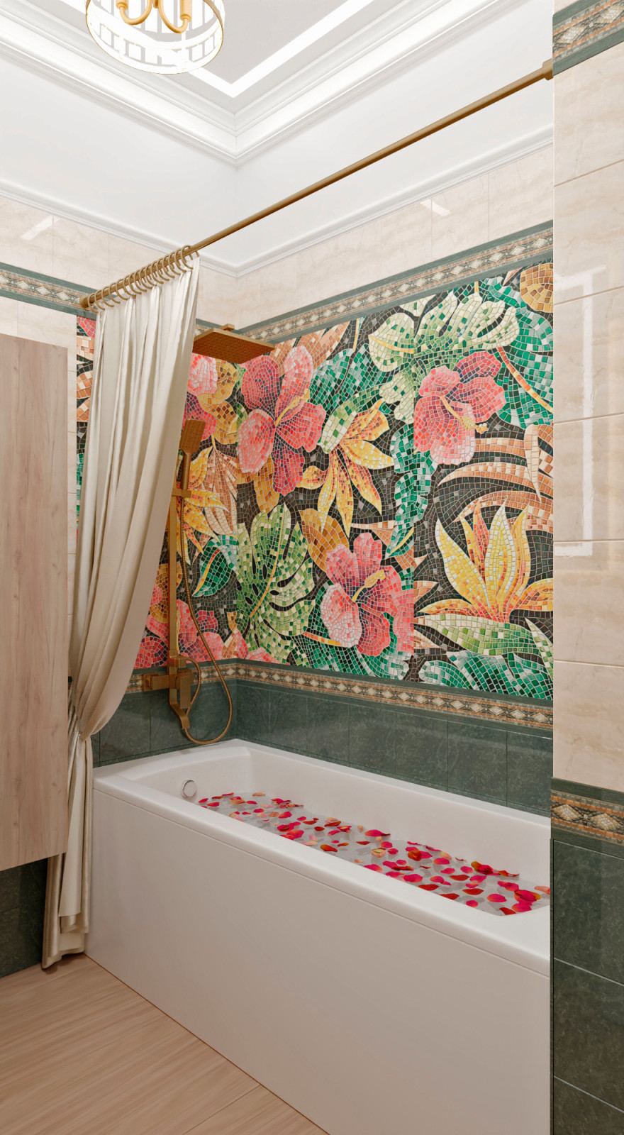 Квартира в Москве, в стиле современной классики