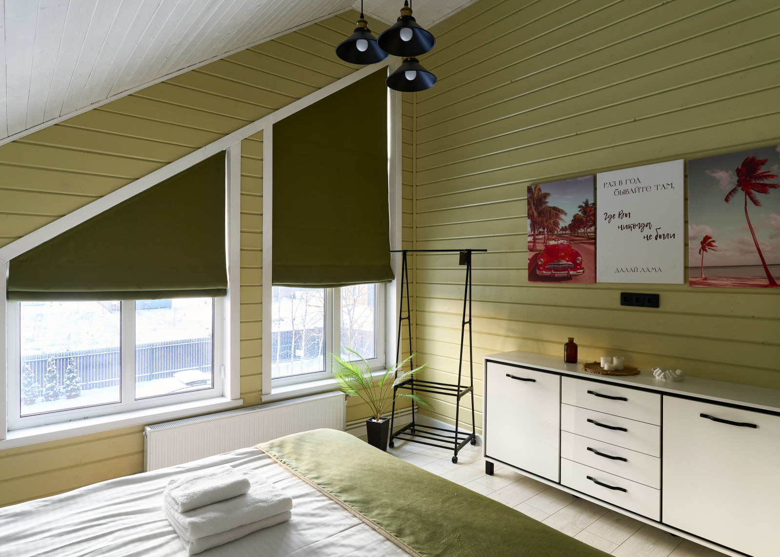 Съемка дома для отдыха. Крокусы. Санкт-Петербург