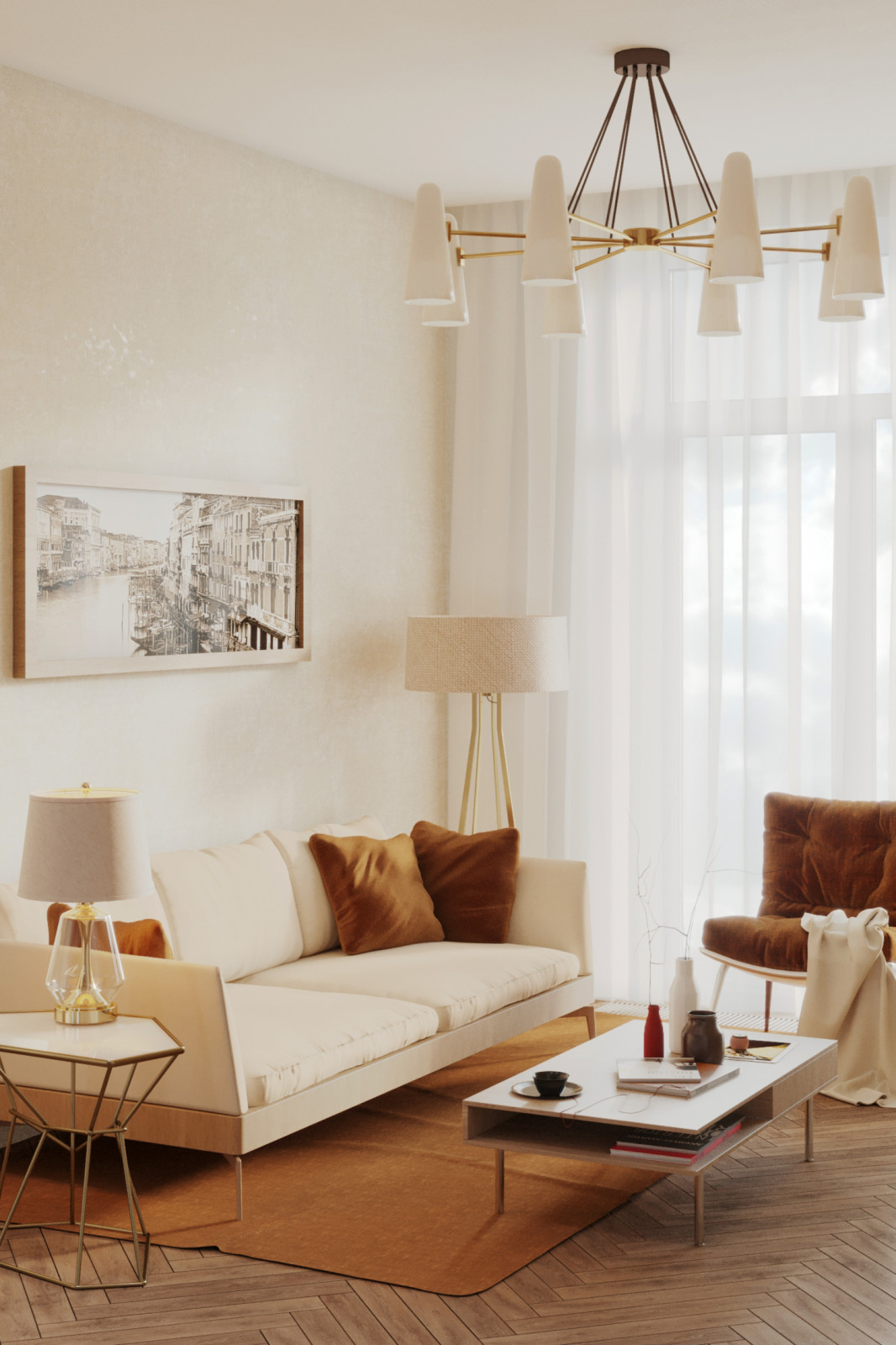 Интерьер Таунхауса в Подмосковье