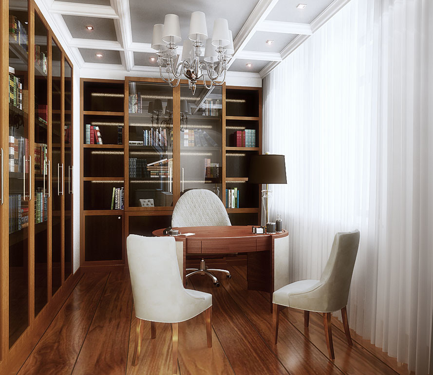 Flat design - modern living