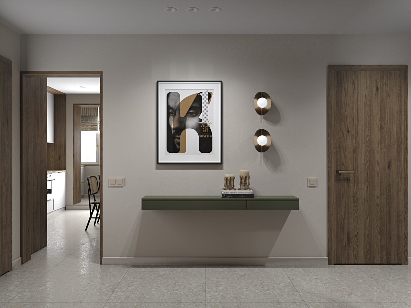 Квартира в стиле эко-минимализм