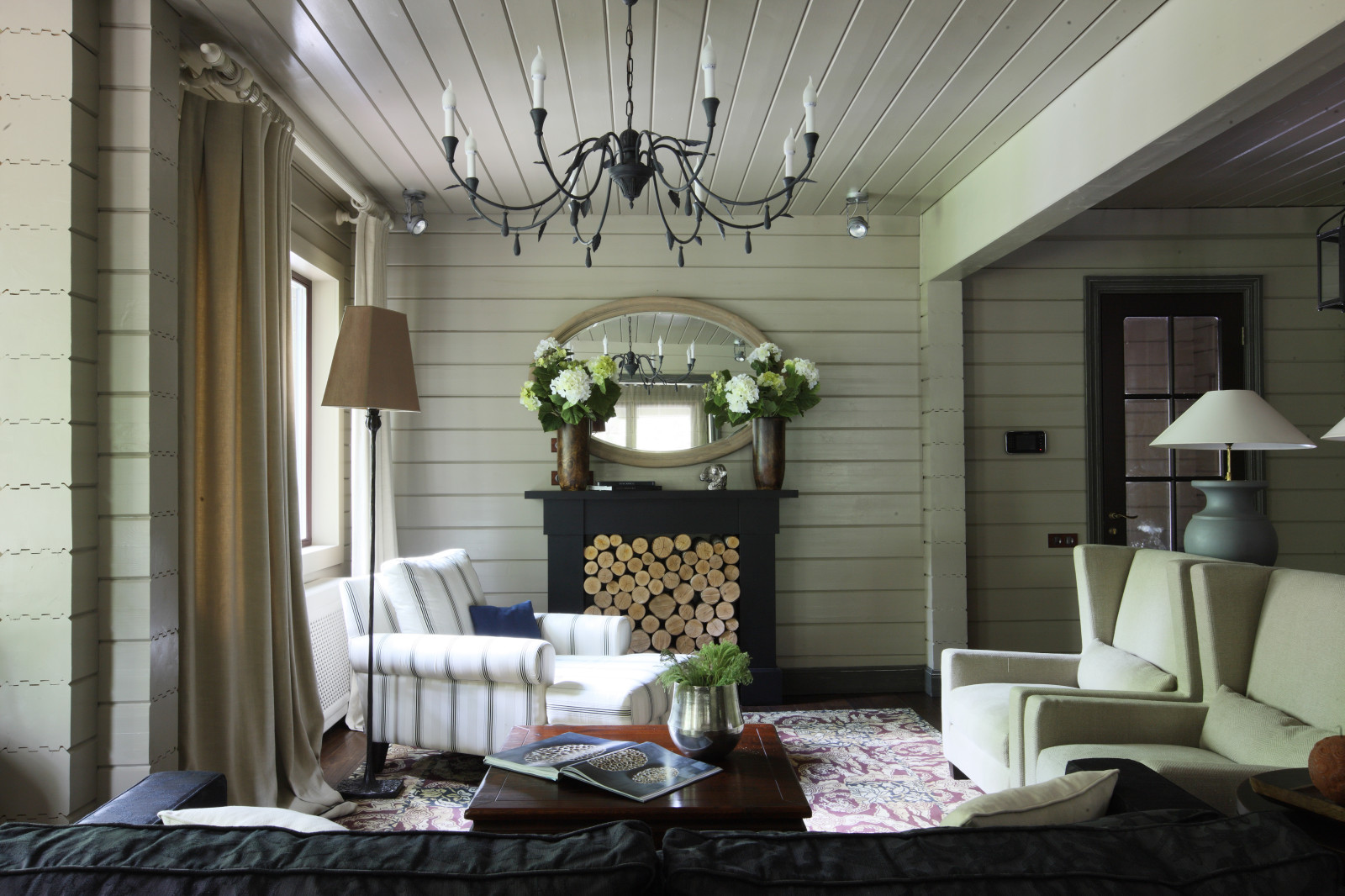 Дом из клееного бруса "Мезонин" от компании "ГрандСтрой"