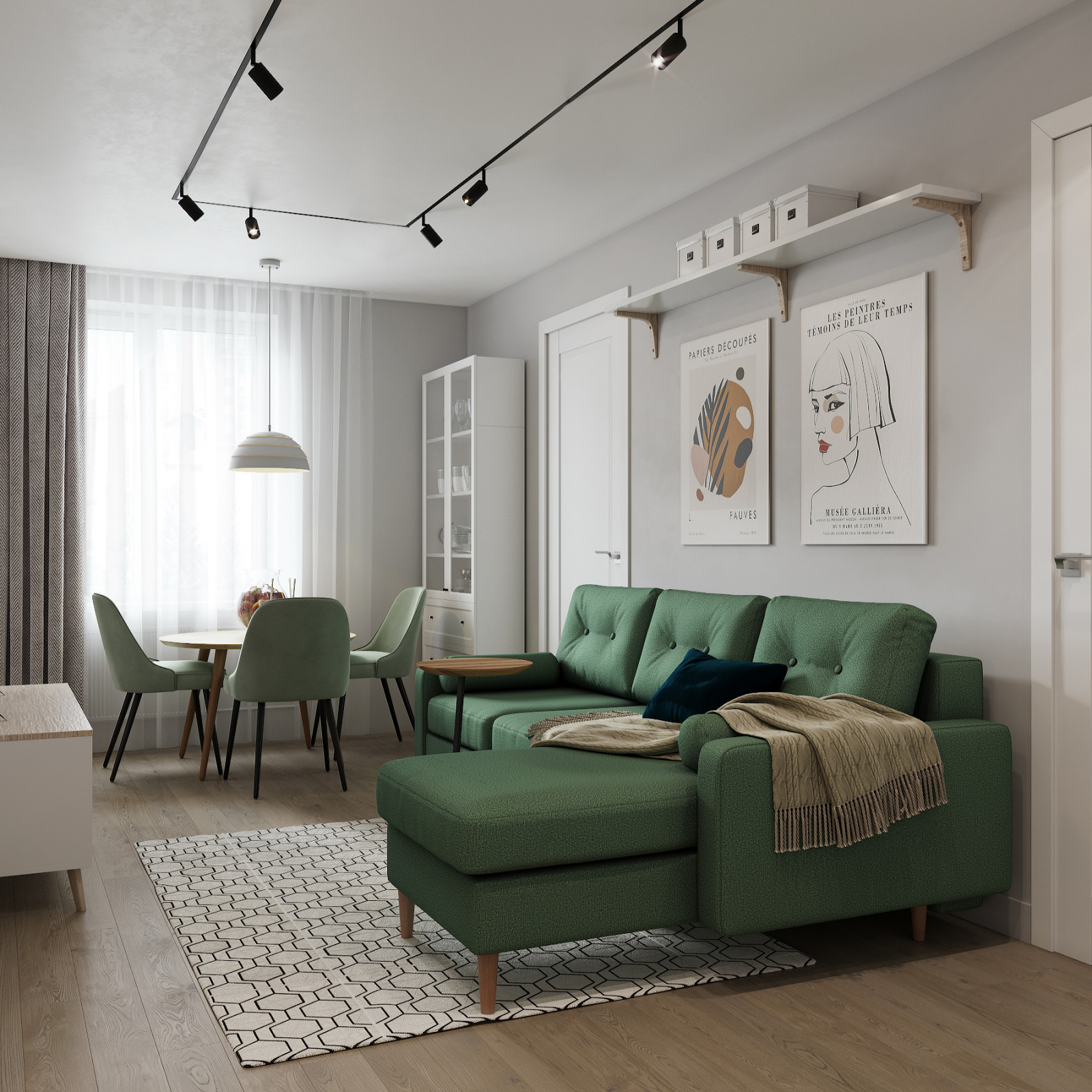 Обложка проекта: 2Х КОМН. ХРУЩЕВКА 42,6М2