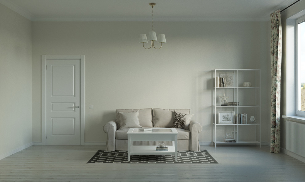 Дизайн интерьера в светлых тонах, Воронеж, ЖК "Пять звезд"