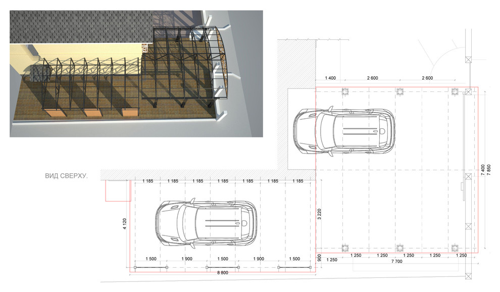 Обложка проекта: Дом_Навес для авто