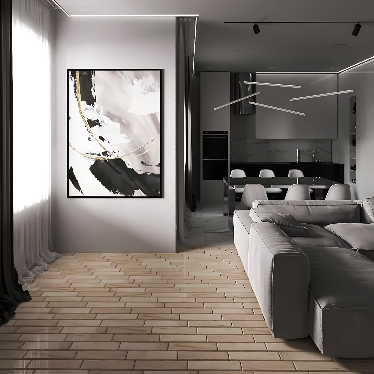 ДИЗАЙН ПРОЕКТ КВАРТИРЫ ЖК ГРАФ ОРЛОВ