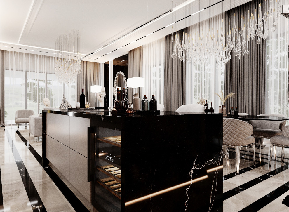 Дизайн гостиной в частном доме