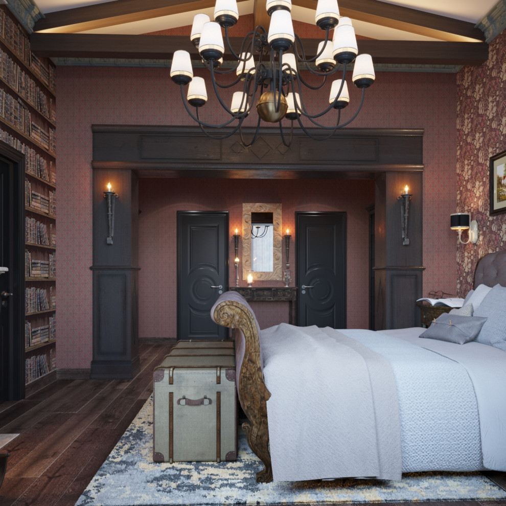 Загородный дом. Второй этаж. Мастер-спальня