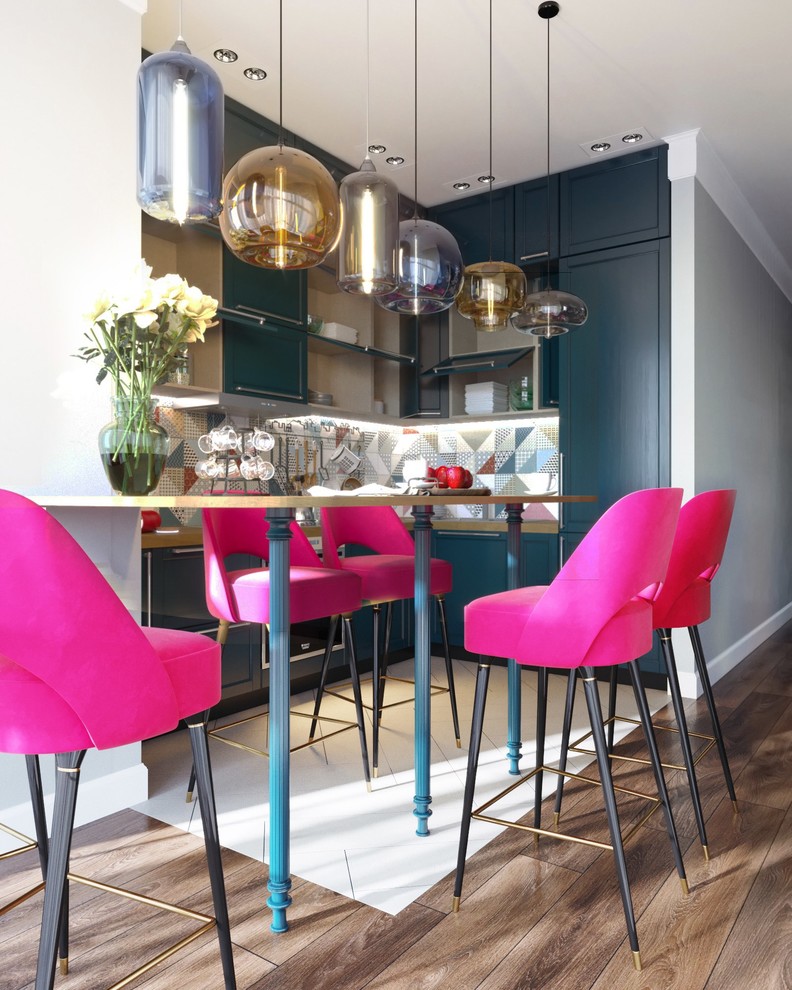 Дизайн интерьера гостиной для молодой пары с двумя детьми(вариант 3)