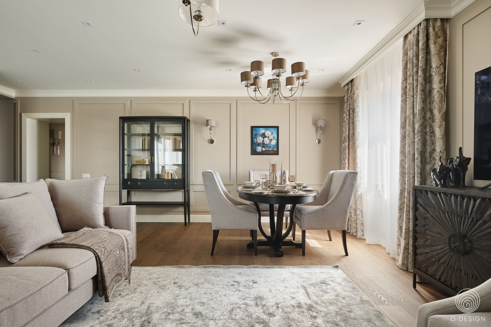 TAUPE COLOUR. Фото реализованного проекта.